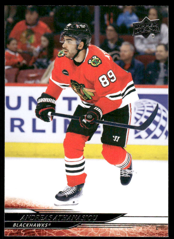 2024-25 Upper Deck #284 Andreas Athanasiou