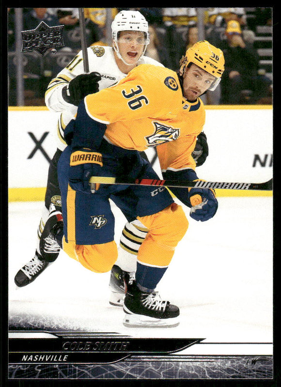 2024-25 Upper Deck #345 Cole Smith