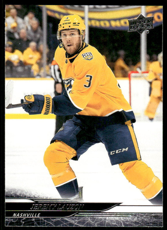2024-25 Upper Deck #349 Jeremy Lauzon
