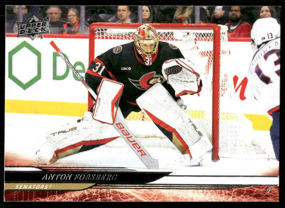 2024-25 Upper Deck #371 Anton Forsberg