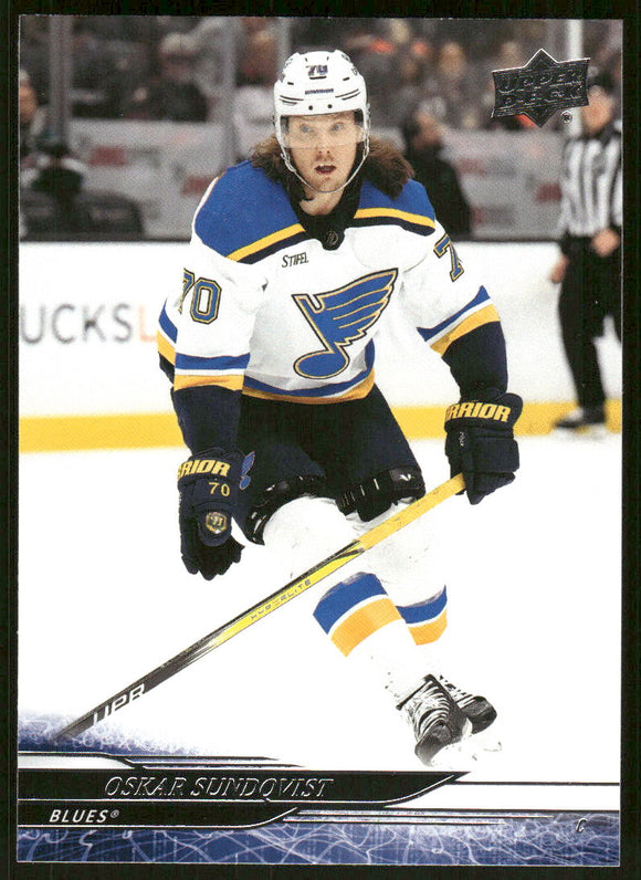 2024-25 Upper Deck #403 Oskar Sundqvist