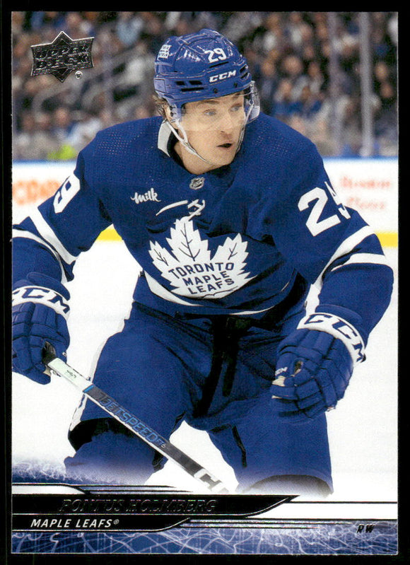 2024-25 Upper Deck #417 Pontus Holmberg