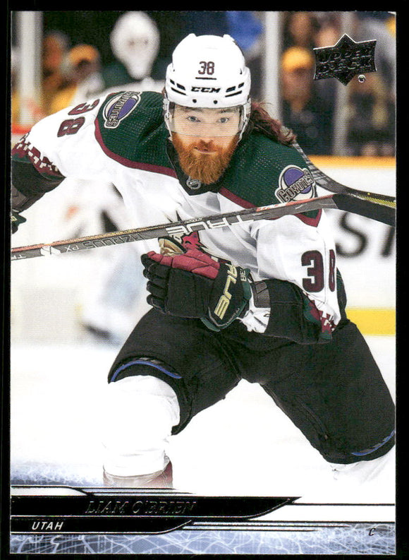2024-25 Upper Deck #422 Liam O'Brien