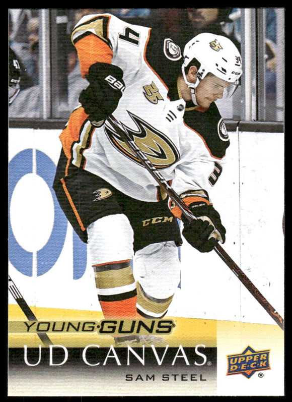 2018-19 Upper Deck Canvas #C92 Sam Steel YG