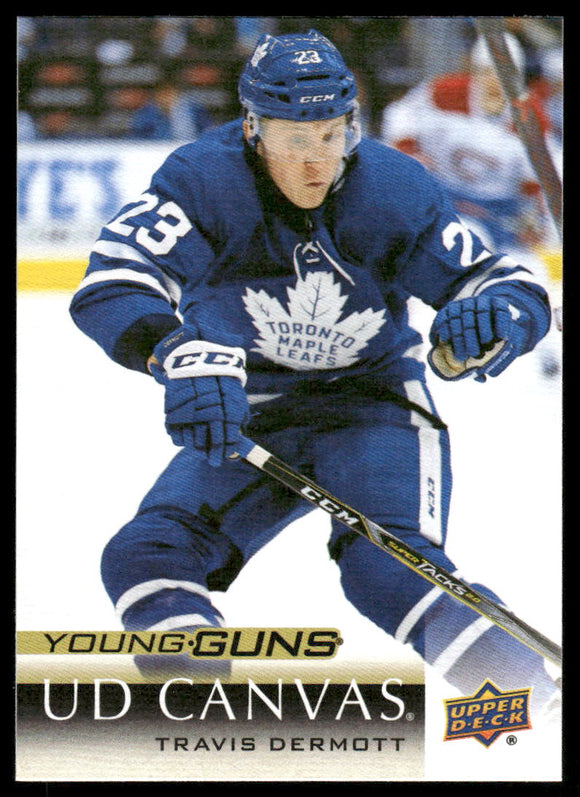 2018-19 Upper Deck Canvas #C107 Travis Dermott YG