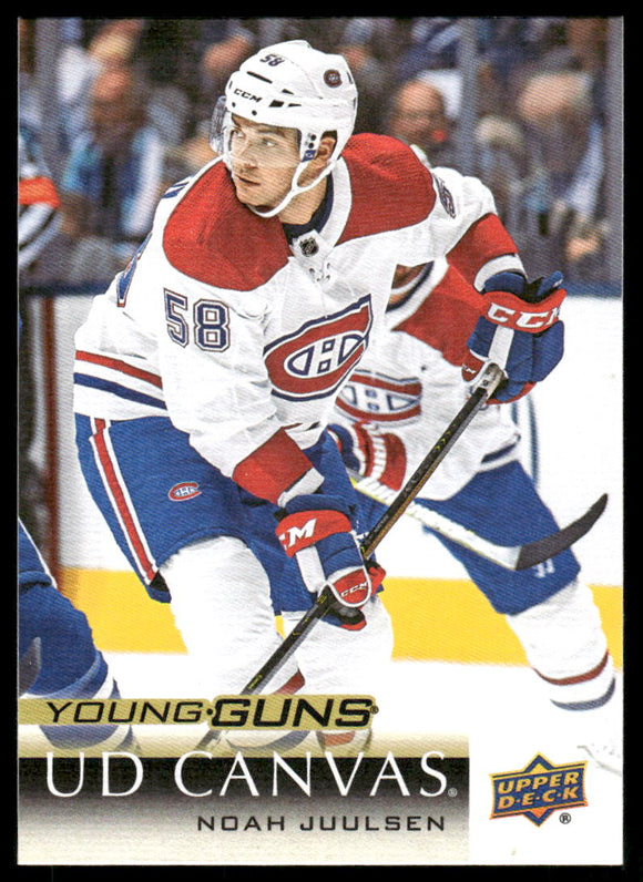 2018-19 Upper Deck Canvas #C110 Noah Juulsen YG
