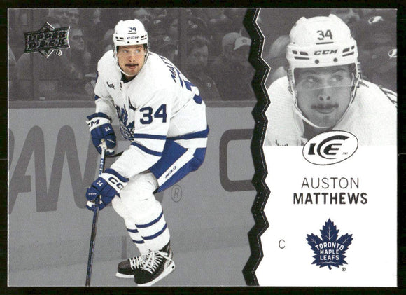 2023-24 Upper Deck Ice #28 Auston Matthews