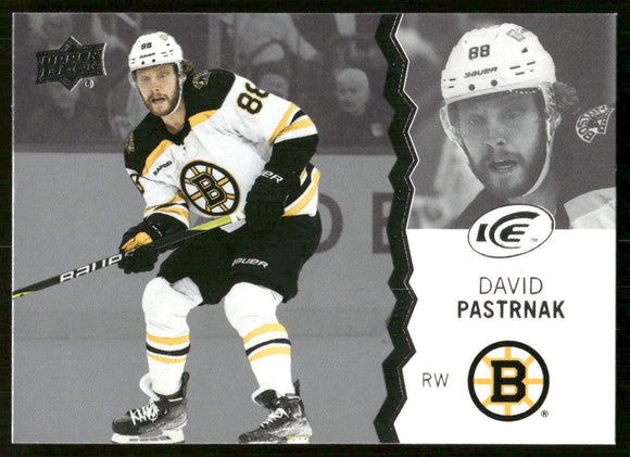 2023-24 Upper Deck Ice #83 David Pastrnak
