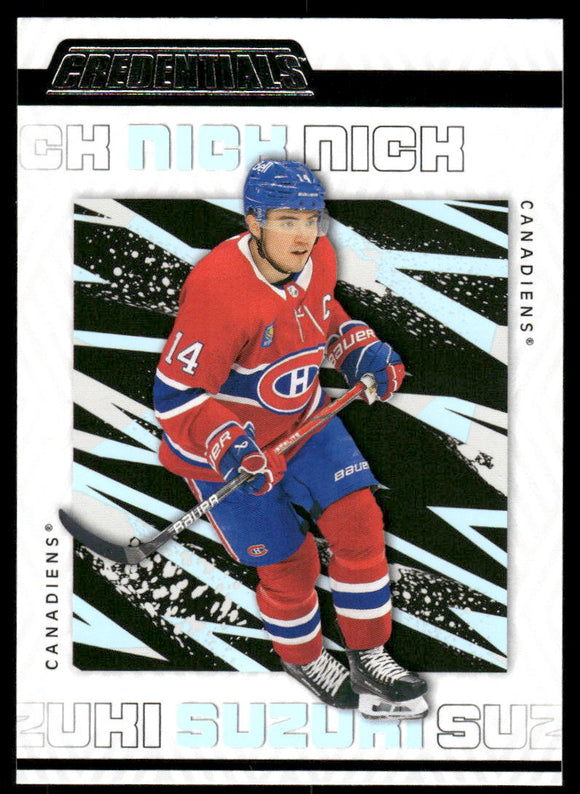 2023-24 Upper Deck Credentials #48 Nick Suzuki