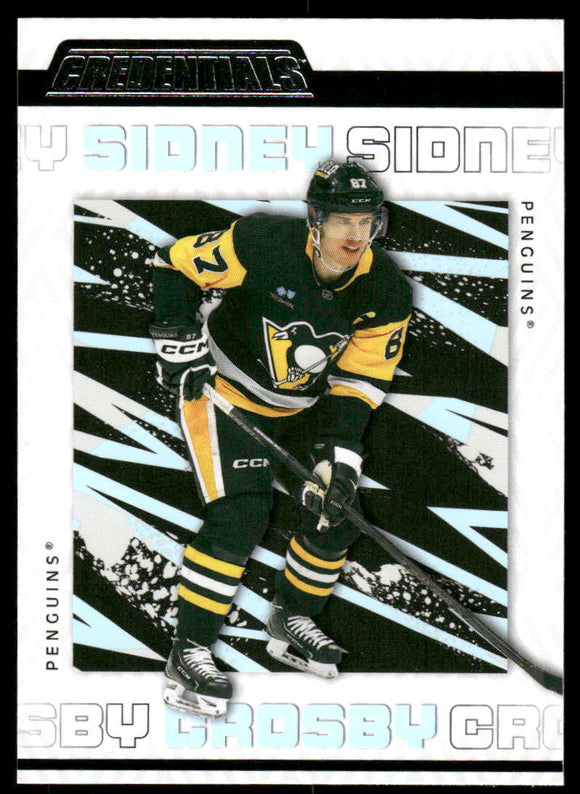 2023-24 Upper Deck Credentials #69 Sidney Crosby