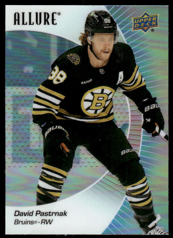 2023-24 Upper Deck Allure #95 David Pastrnak