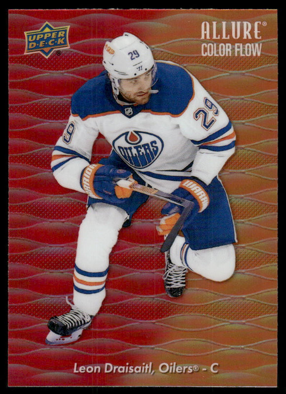 2023-24 Upper Deck Allure Color Flow Red Orange #CF26 Leon Draisaitl