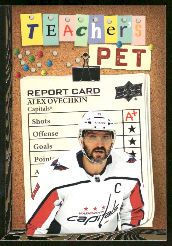 2023-24 Upper Deck Teachers Pet #TP1 Alex Ovechkin