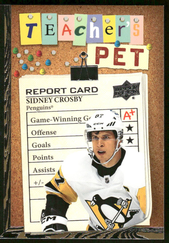 2023-24 Upper Deck Teachers Pet #TP27 Sidney Crosby