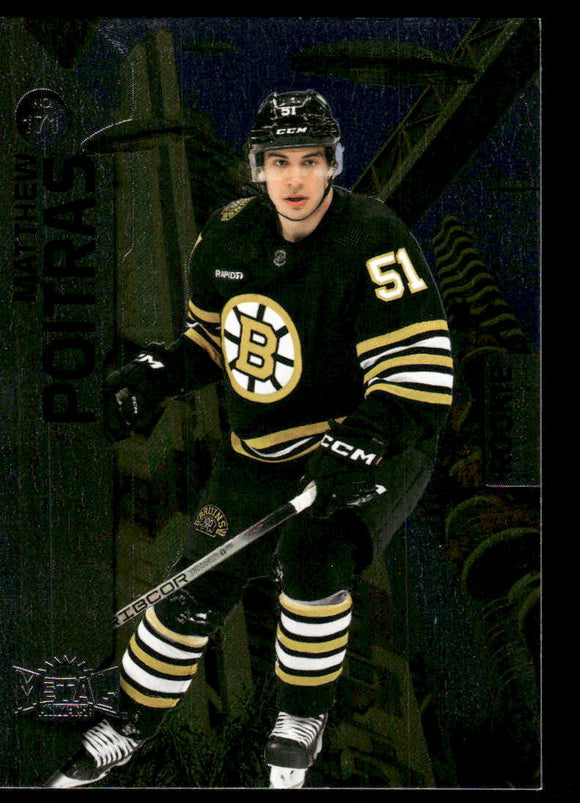 2023-24 Metal Universe #171 Matthew Poitras RC