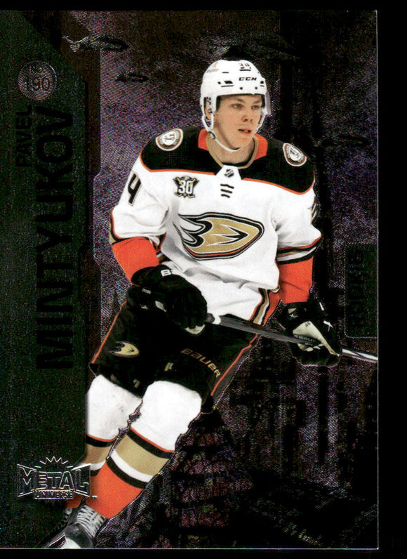 2023-24 Metal Universe #190 Pavel Mintyukov RC