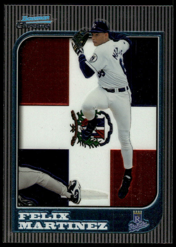 1997 Bowman Chrome International #112 Felix Martinez