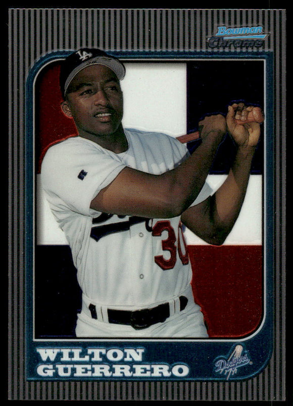1997 Bowman Chrome International #129 Wilton Guerrero