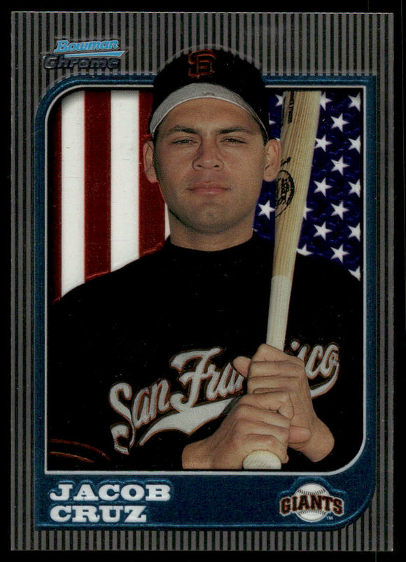 1997 Bowman Chrome International #130 Jacob Cruz