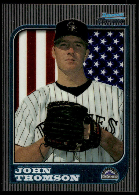 1997 Bowman Chrome International #133 John Thomson
