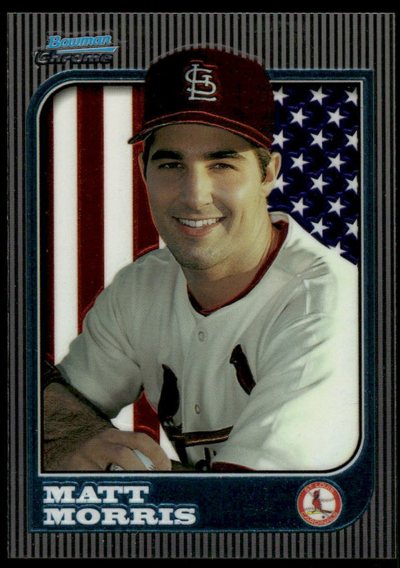 1997 Bowman Chrome International #132 Matt Morris