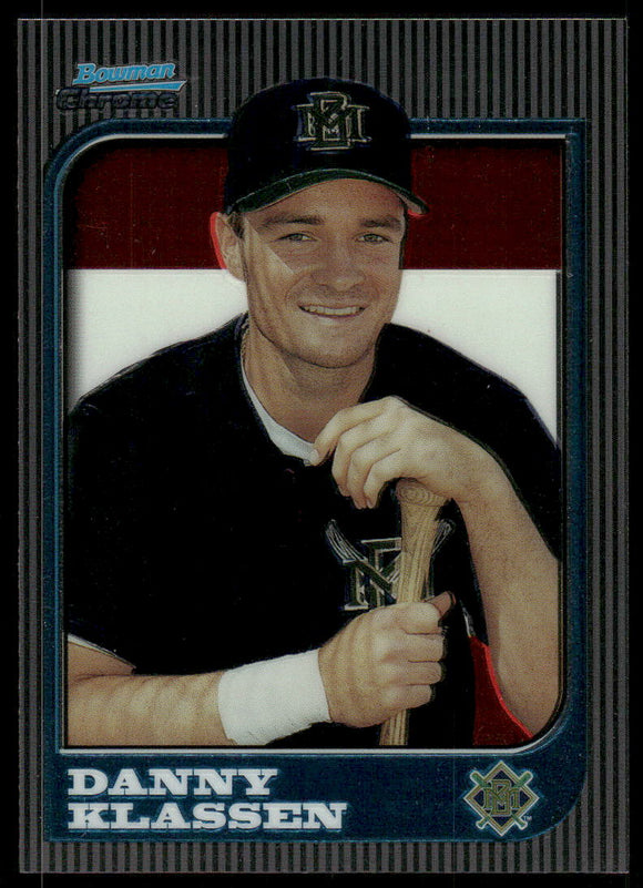 1997 Bowman Chrome International #261 Danny Klassen