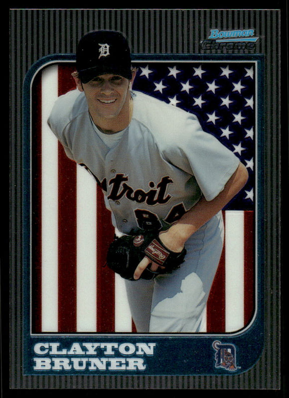 1997 Bowman Chrome International #264 Clayton Bruner