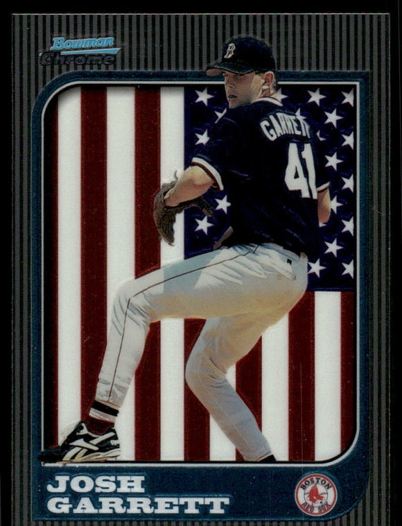 1997 Bowman Chrome International #268 Josh Garrett