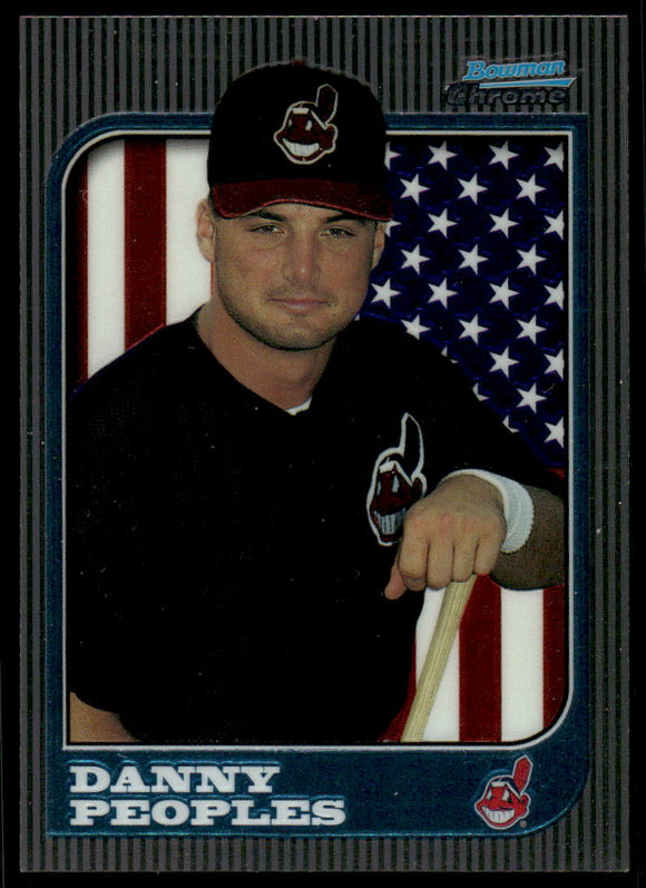 1997 Bowman Chrome International #272 Danny Peoples