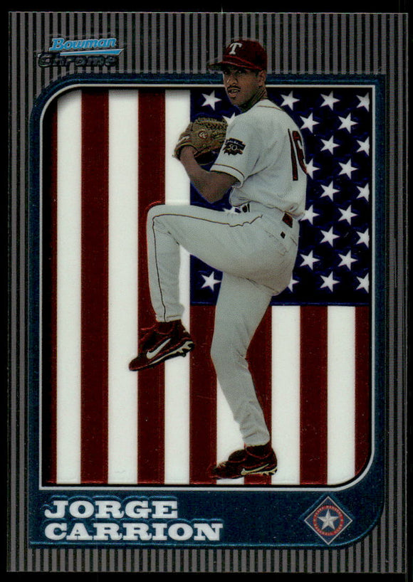 1997 Bowman Chrome International #281 Jorge Carrion