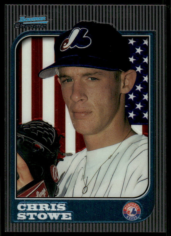 1997 Bowman Chrome International #283 Chris Stowe
