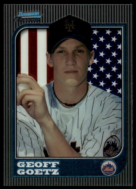 1997 Bowman Chrome International #289 Geoff Goetz