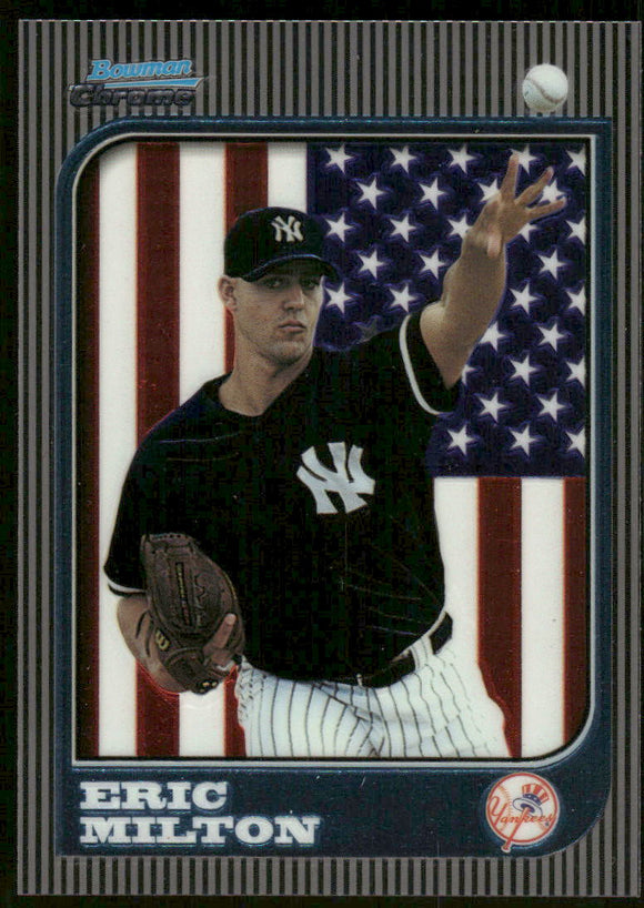 1997 Bowman Chrome International #157 Eric Milton