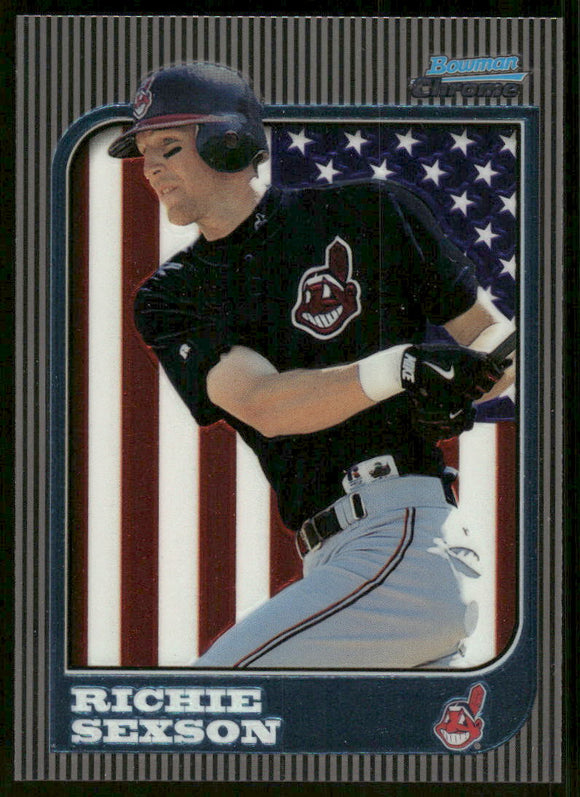 1997 Bowman Chrome International #158 Richie Sexson