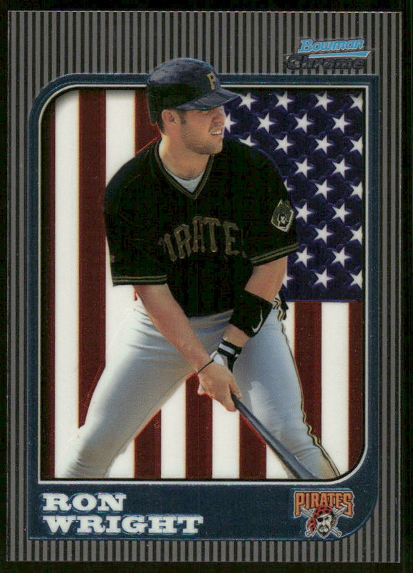 1997 Bowman Chrome International #161 Ron Wright