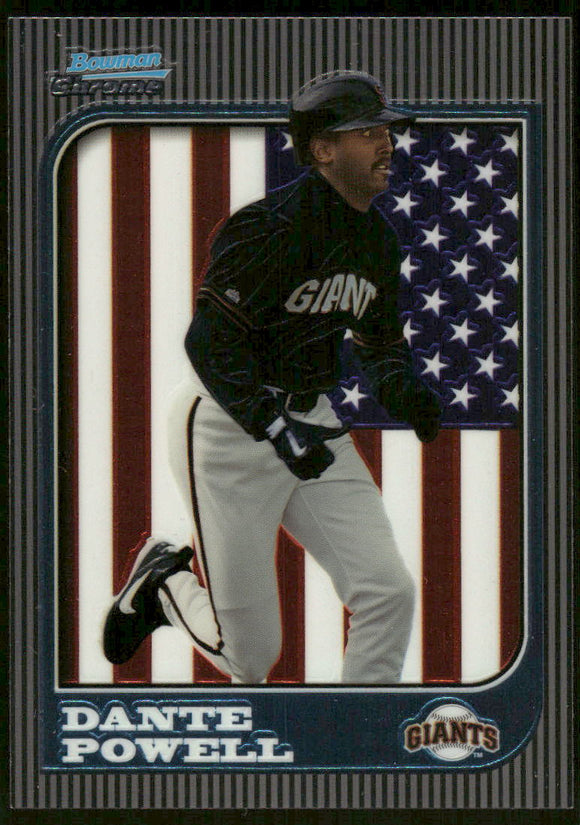 1997 Bowman Chrome International #162 Dante Powell