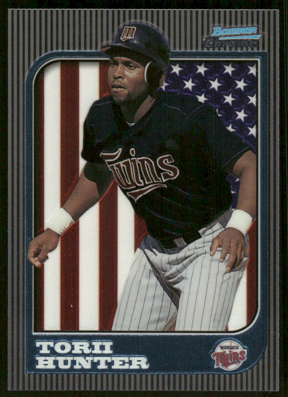 1997 Bowman Chrome International #168 Torii Hunter