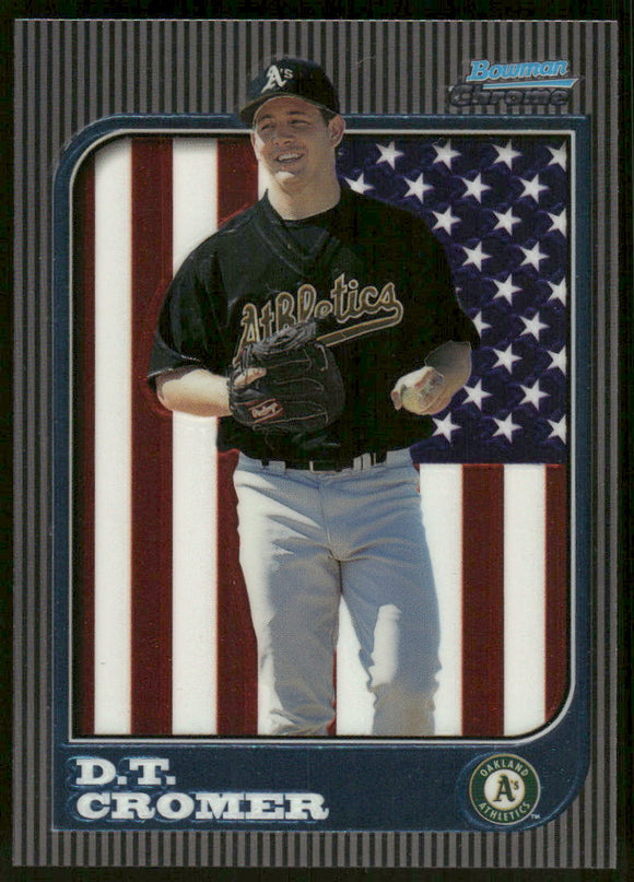 1997 Bowman Chrome International #169 D.T. Cromer