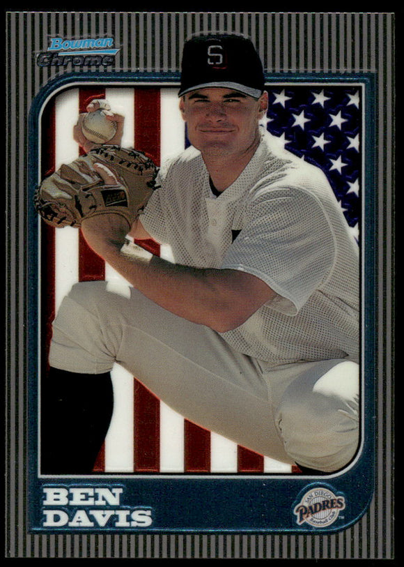 1997 Bowman Chrome International #181 Ben Davis