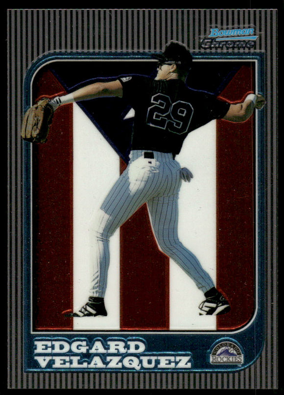 1997 Bowman Chrome International #193 Edgard Velazquez