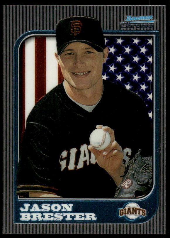 1997 Bowman Chrome International #195 Jason Brester