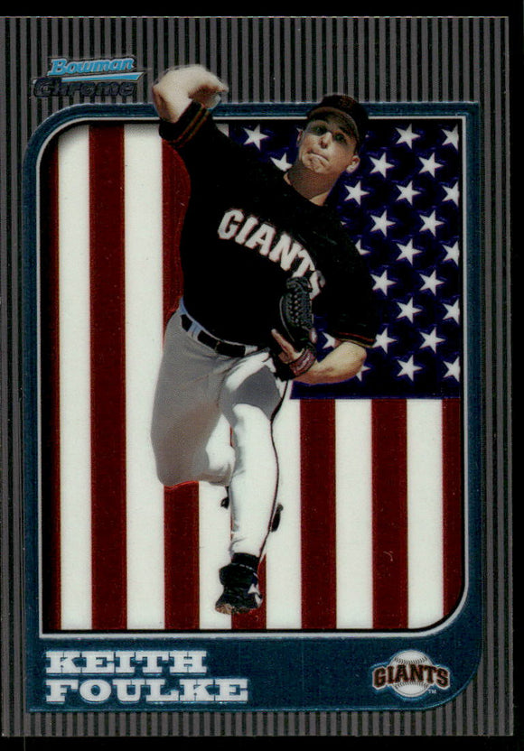 1997 Bowman Chrome International #219 Keith Foulke
