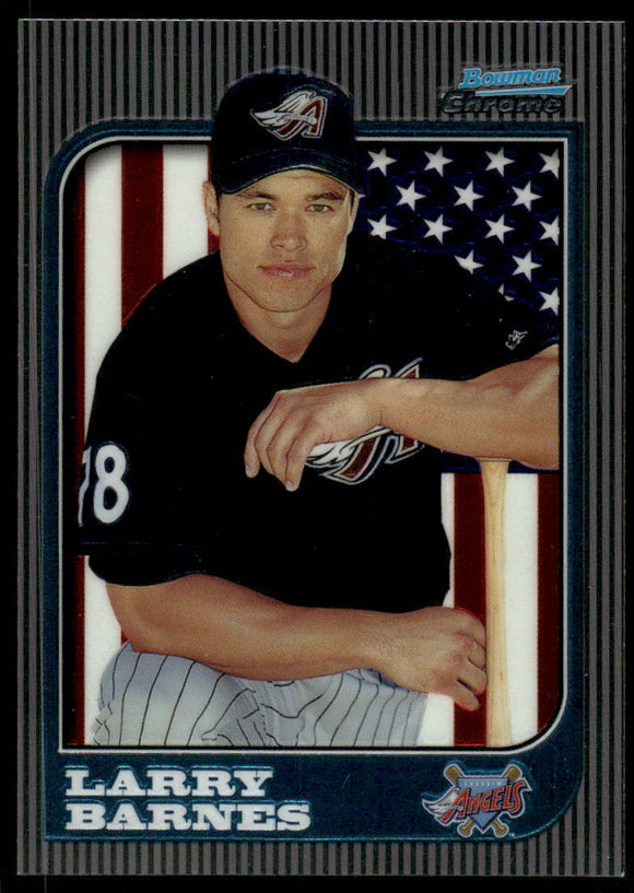 1997 Bowman Chrome International #221 Larry Barnes