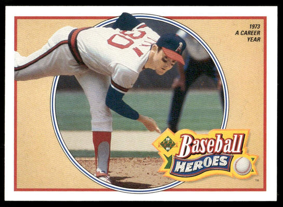 1991 Upper Deck Ryan Heroes #11 Nolan Ryan
