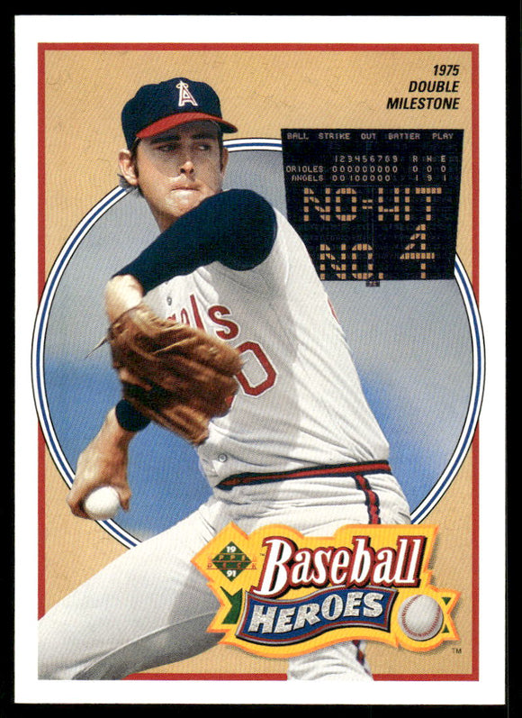 1991 Upper Deck Ryan Heroes #12 Nolan Ryan