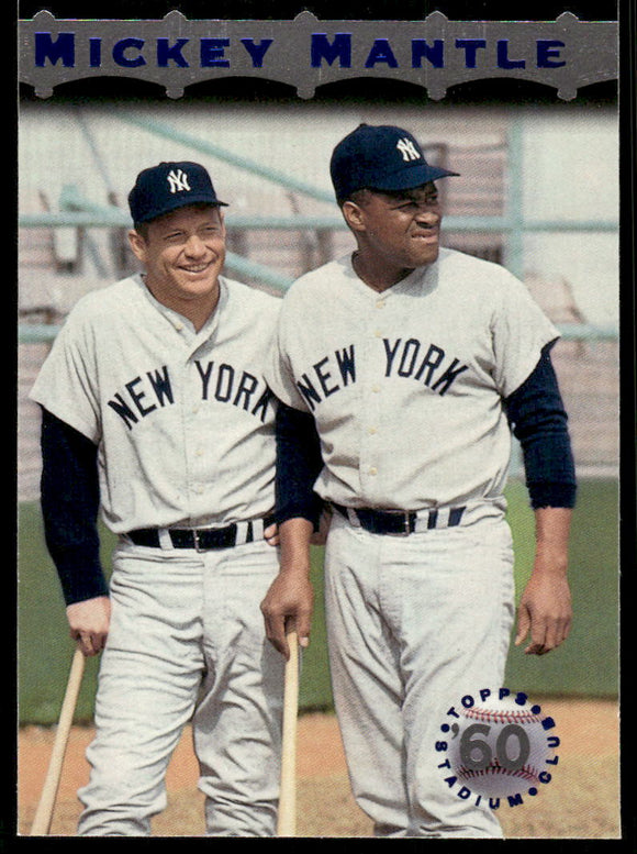 1996 Stadium Club Mantle #MM10 Mickey Mantle
