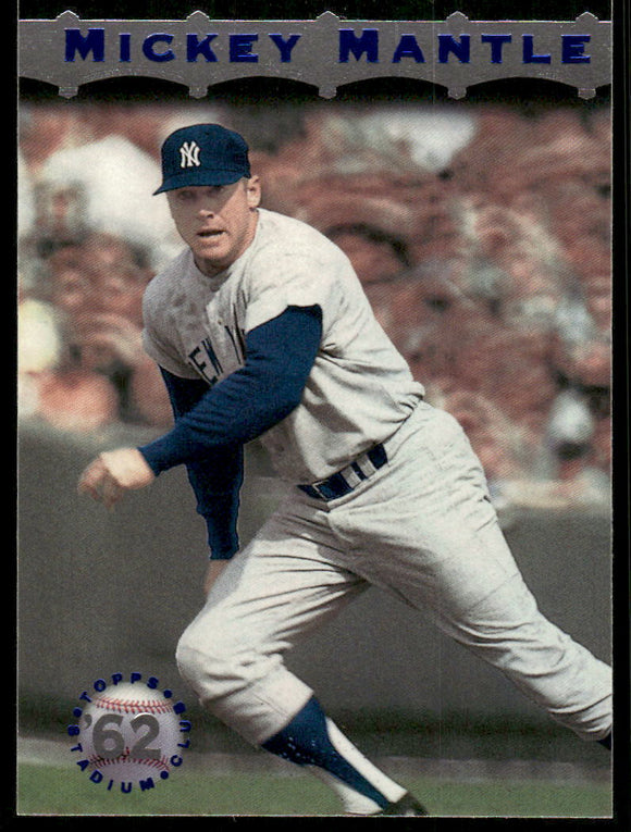 1996 Stadium Club Mantle #MM13 Mickey Mantle