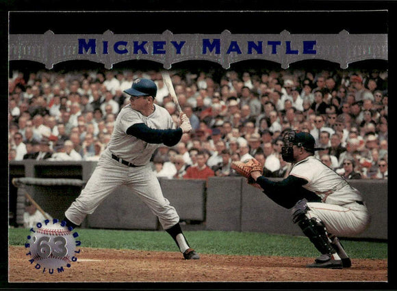 1996 Stadium Club Mantle #MM14 Mickey Mantle