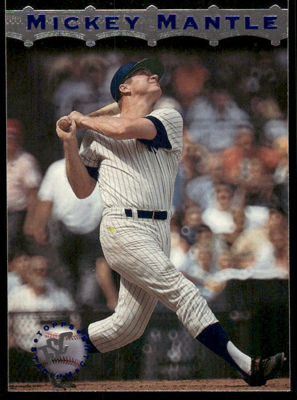 1996 Stadium Club Mantle #MM16 Mickey Mantle