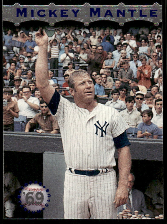 1996 Stadium Club Mantle #MM18 Mickey Mantle
